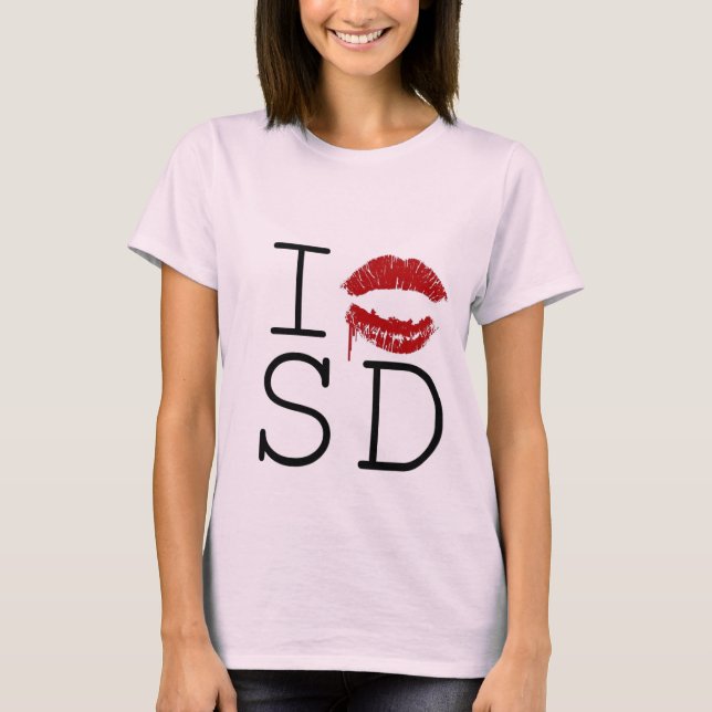 T-SHIRT J'AIME LE SD (Devant)