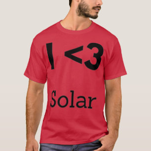 T-shirt J'aime le solaire