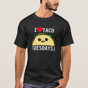 T-shirt J'aime le taco mardi