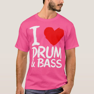 T-shirt J'Aime Le Tambour Et La Basse