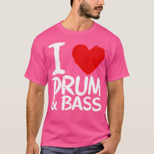 T-shirt J'Aime Le Tambour Et La Basse