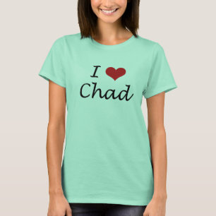 T-shirt J'aime le Tchad
