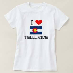 T-shirt J'aime le TELLURURE le Colorado