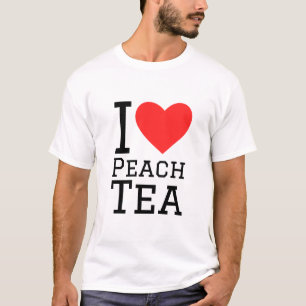 T-shirt J'aime le thé à la pêche
