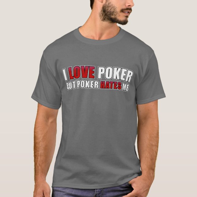 T-shirt J'aime le tisonnier - mais le tisonnier me déteste (Devant)