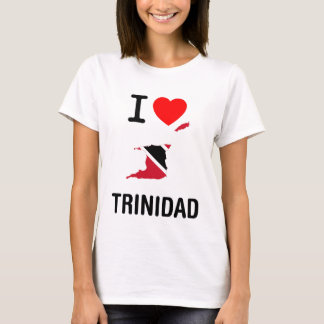T-SHIRT J'AIME LE TRINIDAD ET LE TOBAGO