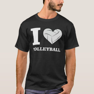 T-shirt J'aime le volley-ball 