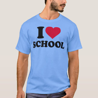 T-shirt J'aime l'école 