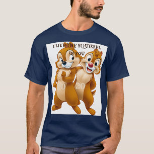 T-shirt J'Aime L'Écureuil En Toi