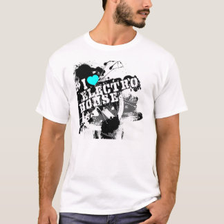 T-shirt J'aime l'électro Chambre