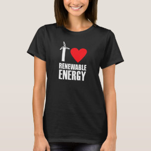 T-shirt J'aime l'énergie renouvelable