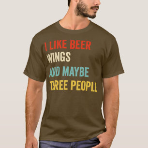 T-shirt J'Aime Les Ailes De Bières