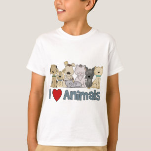 T-shirt J'aime les animaux