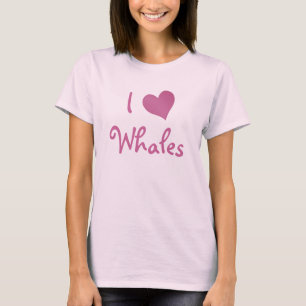 T-shirt J'aime les baleines