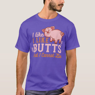T-shirt J'Aime Les Boucles De Cochon Grill Grill Maître Bo