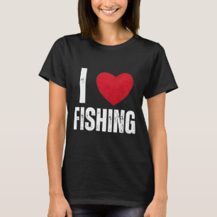 T-shirt J'Aime Les Cadeaux De Pêche Pour Enfants Pêcheurs 