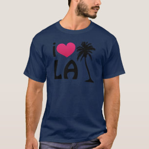 T-shirt J'aime les cadeaux et l'habillement de LA