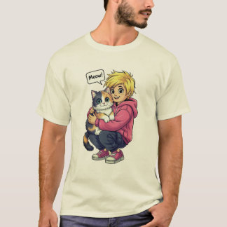 T-shirt J'aime les chats