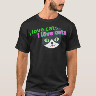 T-shirt J'aime les chats