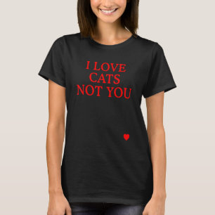 T-shirt J'Aime Les Chats Pas Vous Chat
