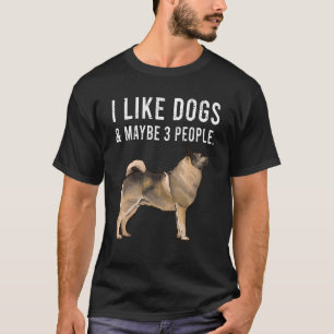 T-shirt J'Aime Les Chiens Elkhound Norvégiens Et Peut-Être