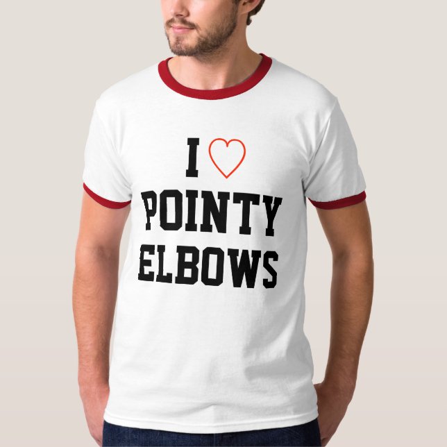 T-shirt J'Aime Les Coudes Pointy (Devant)