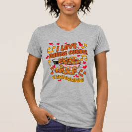 T-shirt J'Aime Les Courbes De Fromage !