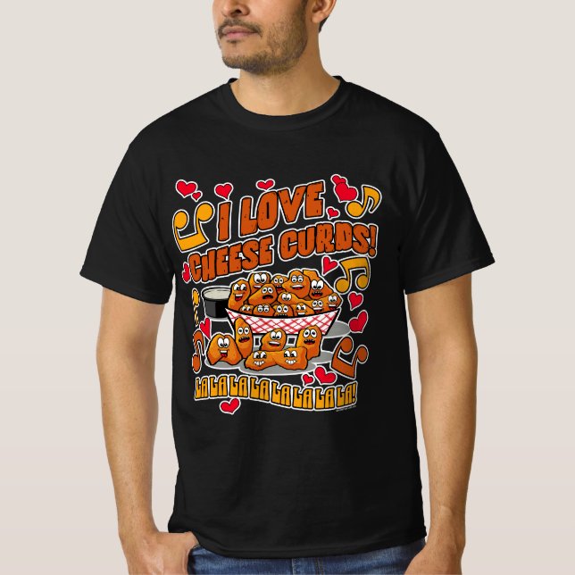T-shirt J'Aime Les Courbes De Fromage ! (Devant)