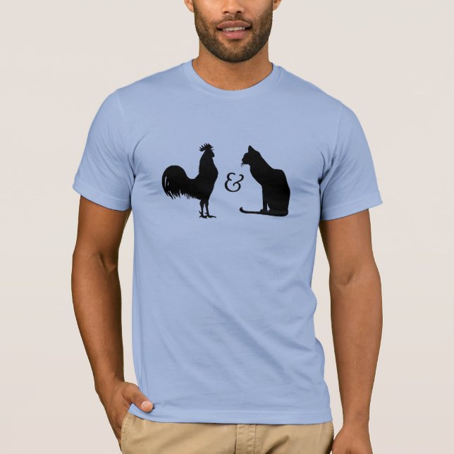 T-shirt J'aime les deux (Devant)