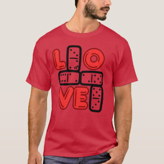 T-shirt J'aime les dominos ami