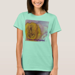 T-shirt J'aime les éléphants !