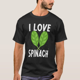 T-shirt J'aime les épinards végan