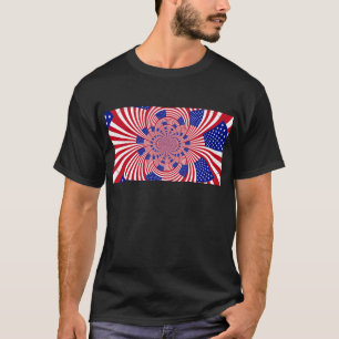 T-shirt J'Aime Les États-Unis