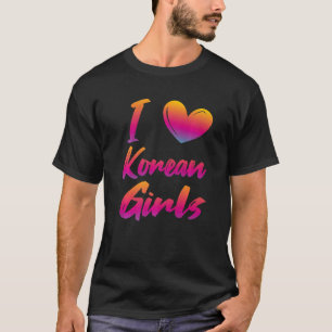 T-shirt J'aime les filles coréennes