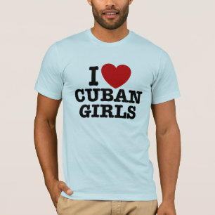 T-shirt J'aime les filles cubaines