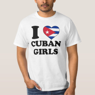 T-shirt J'aime les filles cubaines