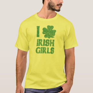 T-shirt J'aime les filles irlandaises