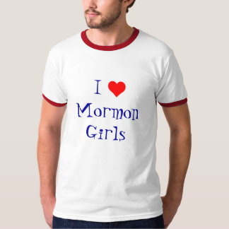 T-shirt J'aime les filles mormones