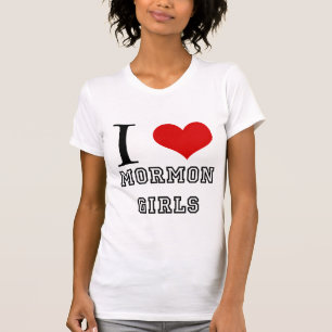 T-shirt J'aime les filles mormones