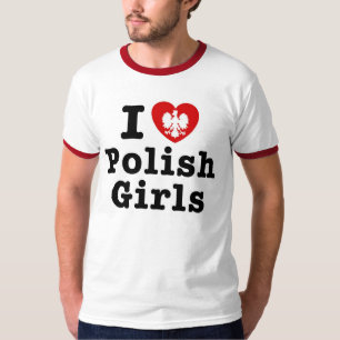 T-shirt J'aime les filles polis
