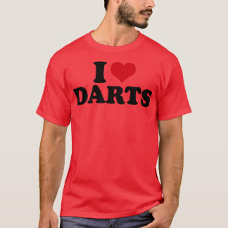 T-shirt J'aime les fléchettes