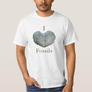 T-shirt J'aime les fossiles