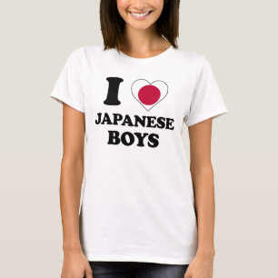 T-shirt J'aime les garçons japonais