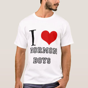 T-shirt J'aime les garçons mormons