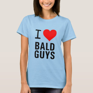 T-SHIRT J'AIME LES GARS DE BALD