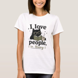 T-shirt J'aime les gens en théorie