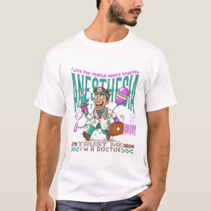 T-shirt J'aime les gens sous anesthésie générale
