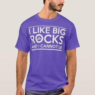 T-shirt J'Aime Les Grandes Roches Et Je Ne Peux Pas Mentir
