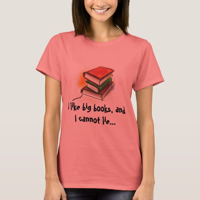 T-shirt J'aime les grands livres (Devant)