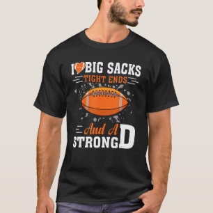 T-shirt J'Aime Les Grands Sacs, Les Extrémités Serrées Et